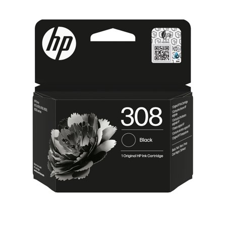 HP Ink 7FP21UE 308 Black