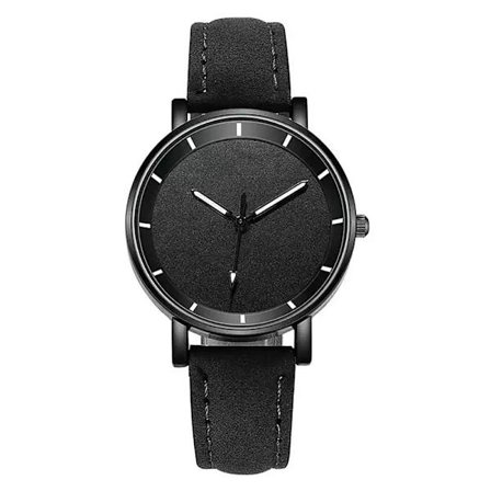 Klocka Läder (mocka) Clean - Välj färg