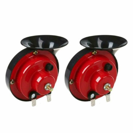 Kraftfullt 12V Universal Bilhorn, Super Cykel Lastbilshorn 300dB, Vattentätt Horn, Lufttrumpet Dimhorn för Lastbil, Bil, Motorcykel, Båt och Cykel