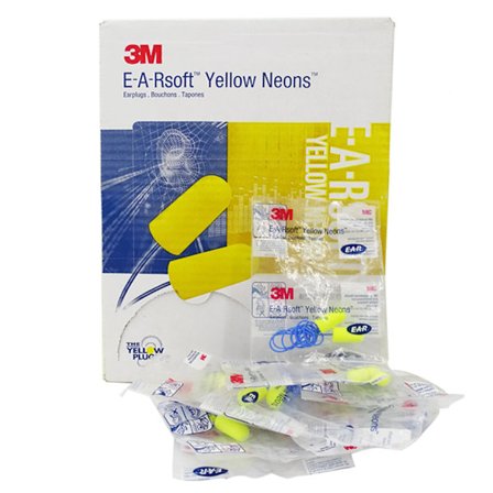 3M Ear Classic -korvatulpat, 50 paria pakattuna pareittain, keltainen Snr = 28 dB, kuulosuojaimet 2024rui