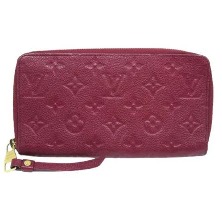 Louis Vuitton Vintage, Pre-owned Leather Wallet Rood, Dames, Maat:ONE Size