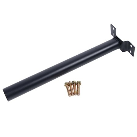 50 cm vägglampa stolpe lamphållare utomhus gatubelysning hållare stöd hållare svart