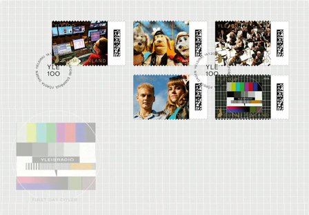 Finland - Yle 100 år - Førstedagskuvert
