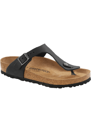 Birkenstock Gizeh LEOI Sandaler Dam Svart 38