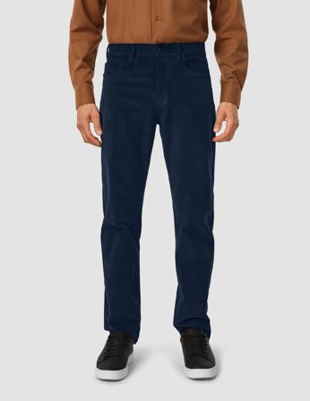 Shaping New Tomorrow - Corduroy Pants - Dark Navy - Herr - Storlek 30/30