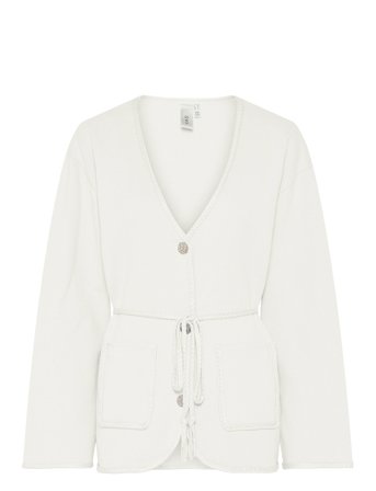 YAS Yasbrema Ls Knit Cardigan - Cream - L