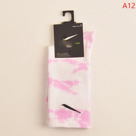 Tie-dye Socks European and Street Ins Hip-hop Tide Brand Coupl