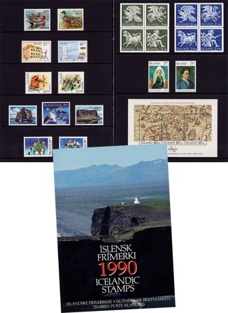 Island - Årsmappe 1990