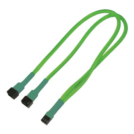 NANOXIA viftestrømsplitter - 3-pins Molex til 3-pins Molex - 60 cm
