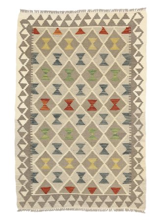 99X150 Tapis D'orient Kilim Afghan Old Style (Laine, Afghanistan)