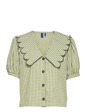 Freers Blouse Green Résumé