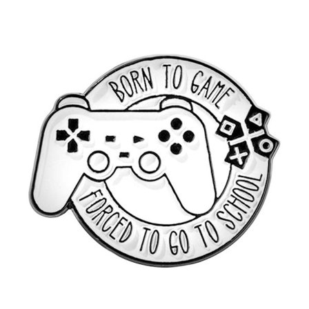 Brosch, Metall - Born to Game