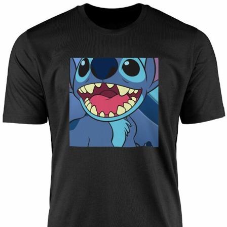 Svart T-shirt 2xl - Stich