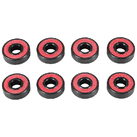 8 stk. keramiske kulelager høyhastighets slitesterke for skate skateboardhjul