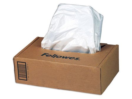 Fellowes Påse till dokumentförstörare 34L 100/fp - Lyreco - Kontorsmaskiner - Dokumentförstörare - Säckar och påsar