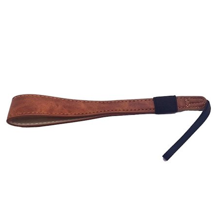 Kamerarem i PU-läder, bärbar handledsrem, bekväm att bära kameran B