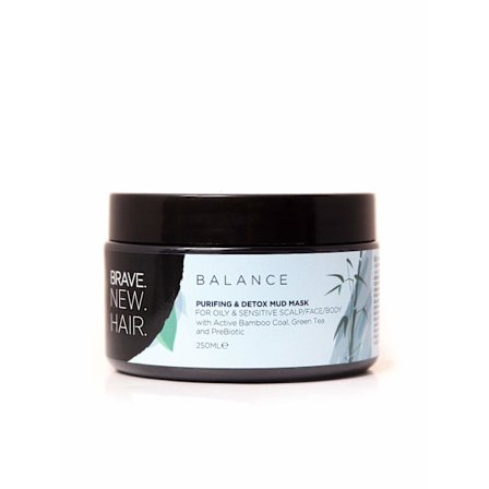 Brave. New. Hair. Balance Purifying & Detox Mud Mask 250ml