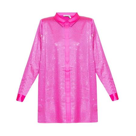 Self Portrait Blouses Pink, Dame, Størrelse: XL