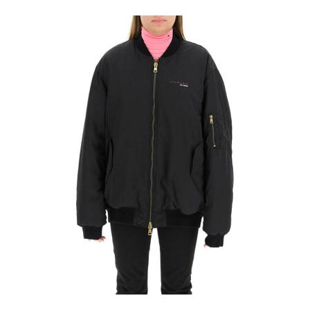 Raf Simons, ataraxia bomber jacket Czarny, Kobieta, Rozmiar: M