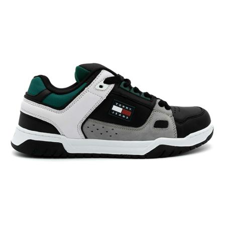 Tommy Hilfiger Sneakers , Grijs , Heren , Maat: 45 EU