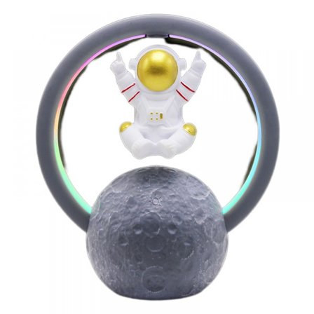 Magnetisk Svævende Trådløs Højttaler Med RGB Lys, Cool Gadget