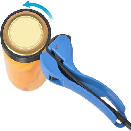 Krukkeåpner lokket åpner sikkerhetsdesign