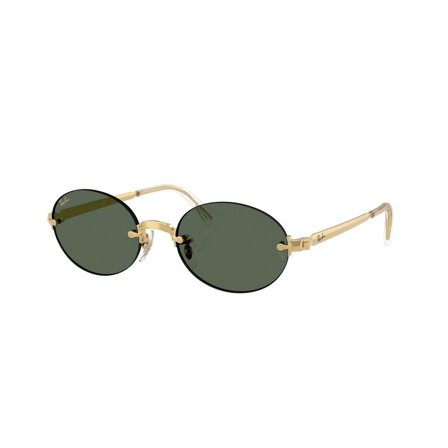 Ray-Ban -Aurinkolasit - Gold Round - Ray-Ban RB3929 001/71 5420