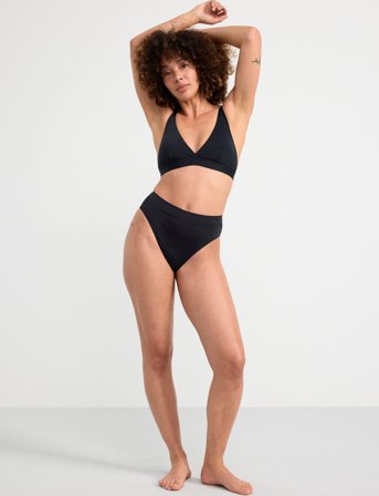 Lindex Swim Bra Triangle W Pad Bc - Black - S