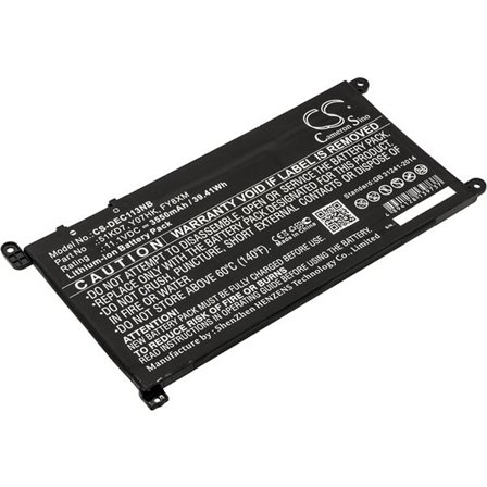 Batteri til bærbar PC for DELL Chromebook 11 3180, Chromebook 11 3189