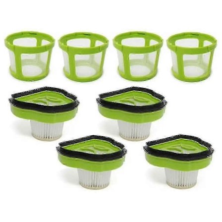 4-pack HEPA- och nätfilter kompatibla med Bissell Pet Hair Eraser handdammsugare