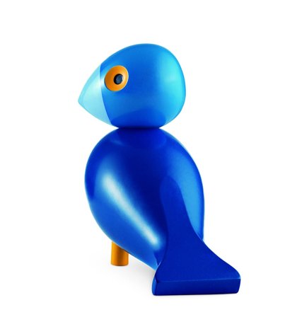 Kay Bojesen Sangfugl Kay Blå 15,5 cm, Tøj & Bolig, Indretning, Figurer Og Pynt