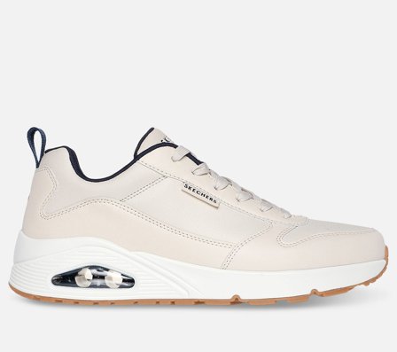 Skechers, Uno - Alder, 42, Hvid, Herre