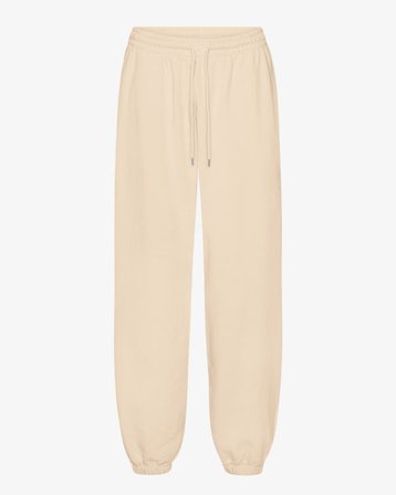 Organic Relaxed Sweatpants - Ivory White - Female - L