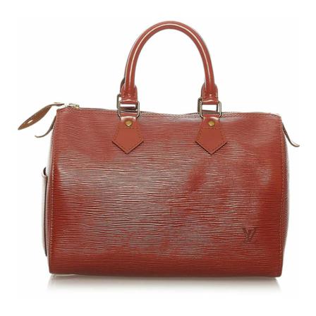 Louis Vuitton Vintage, Pre-owned Bag Bruin, Dames, Maat:ONE Size,leather