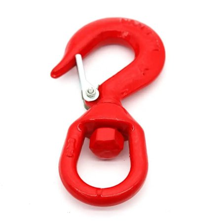 Lukittava kääntyvä koukku Kääntyvä nostokoukku takila nostamiseen