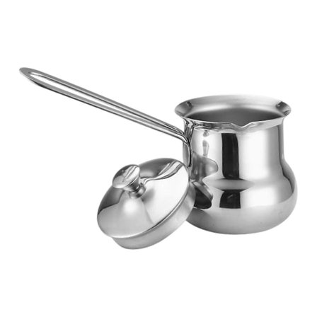 Kaffekanna Arabisk Kaffekanna Långt Handtag Värmande Sås Choklad Smör Kaffe