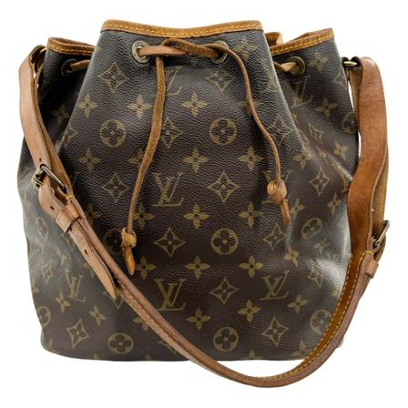 Louis Vuitton Vintage, Pre-owned Petit Noe Monogram Bag Zwart, Dames, Maat:ONE Size