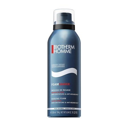 Biotherm Homme Shaving Foam 200 ml, Mænd, Barbering, Skum, Sprit & Gel