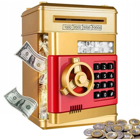 Pengeskab - Sparebøsse til Børn