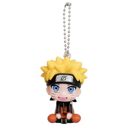 IC 6,5 cm Anime Figur Naruto e Toys Q Figurals Nøglering Action Fig