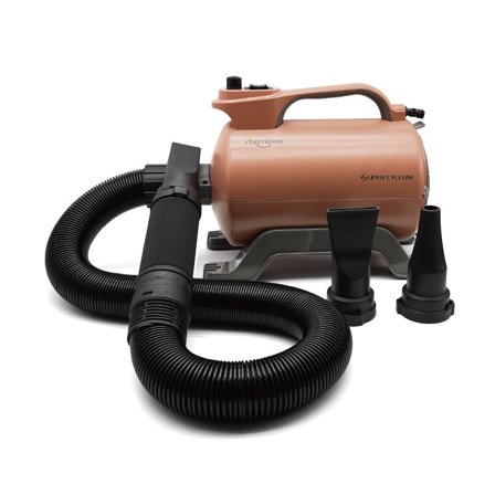 Shernbao Super Cyclone Hundeblåser, Rosabrun