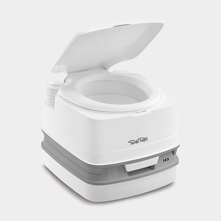 Portable marine toilet / chemical toilet Thetford Porta Potti 145 Qube, 12 litre