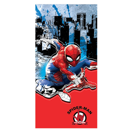 Spiderman hoppa badhandduk, strandhandduk 70x137 cm (Snabbtorkande)