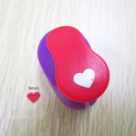 DIY Heart Shape EVA Foam Punch Paper Punch Håndlavet Puncher Rou