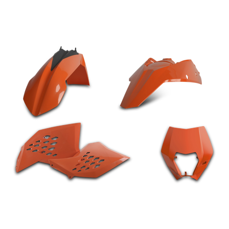 Plastic Set Polisport - KTM 125 EXC 2008-2011