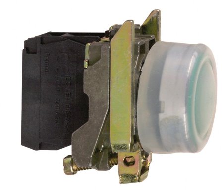 Schneider Electric XB4BP21 Trykknapp svart, 1SL, Elfordeling & strømforsyning