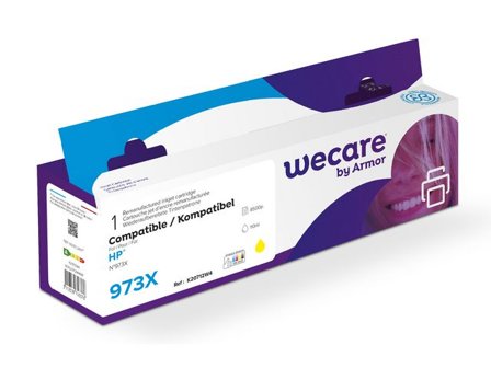 Wecare Bläckpatron 973X gul - Lyreco - Toner och bläck - Bläckpatroner - Bläckpatroner WeCare