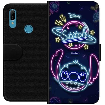 Huawei Y6 (2019) Lommeboketui Stitch Neon