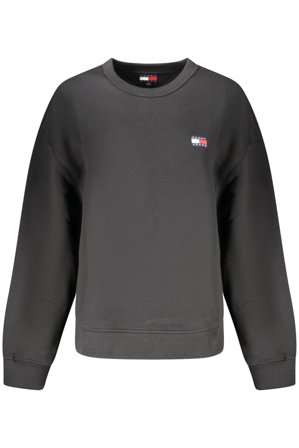 Tommy Hilfiger Felpa Senza Zip Donna Nero