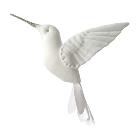 Hengende dekorasjon kolibri, kreativt hengende ornament, festdekorasjon, uro til barnerom, julegave, dekorativ fugledekor